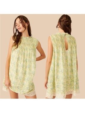 Free People Shea Printed
Floral Mini Dress XS